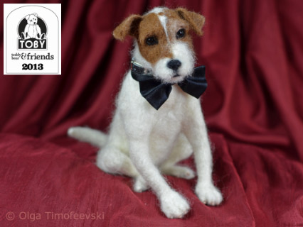 Uggie, 2013 TOBY Industry's Choice winner,  Olga Timofeevski