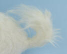 Needle felted dog's tail 