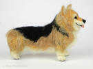 Welsh Corgi handcrafted by needle felting 