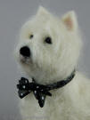 Needle felted West Highland White Terrier by Olga Timofeevski