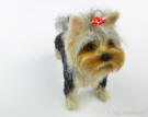 Needle felted Yorkshire Terrier by Olga Timofeevski