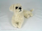 Felted statue of Shih Tzu