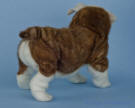 Needle felted figurine of English bulldog,  Olga Timofeevski, OOAK