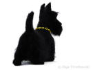 Sculpture of Scottish Terrier (carded wool, Merino wool, mohair)